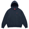 SUPREME SMALL BOX HOODED SWEATSHIRT-NAVY
