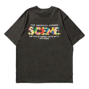 SCENE BY ICE FIRE SCENE HORSE CLASSIC TEE P-DARK GREY