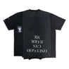 2ND CLOSET "DINOSAUR" REWORK T-SHIRT-WASHED BLACK