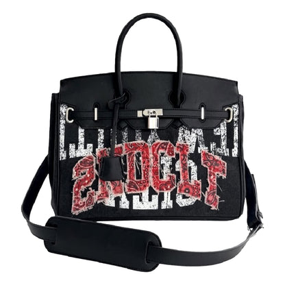 2ND CLOSET "2NDCLT" BANDANNA BIRKIN-BLACK