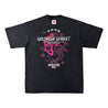 2ND CLOSET GOLDFISH STREET PRINTED T-SHIRT-BLACK