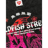 2ND CLOSET GOLDFISH STREET PRINTED T-SHIRT-BLACK