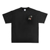 2ND CLOSET SOUVENIR WASHED T-SHIRT-BLACK