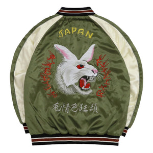 #FR2 頭狂色情兎 SOUVENIR JACKET-KHAKI