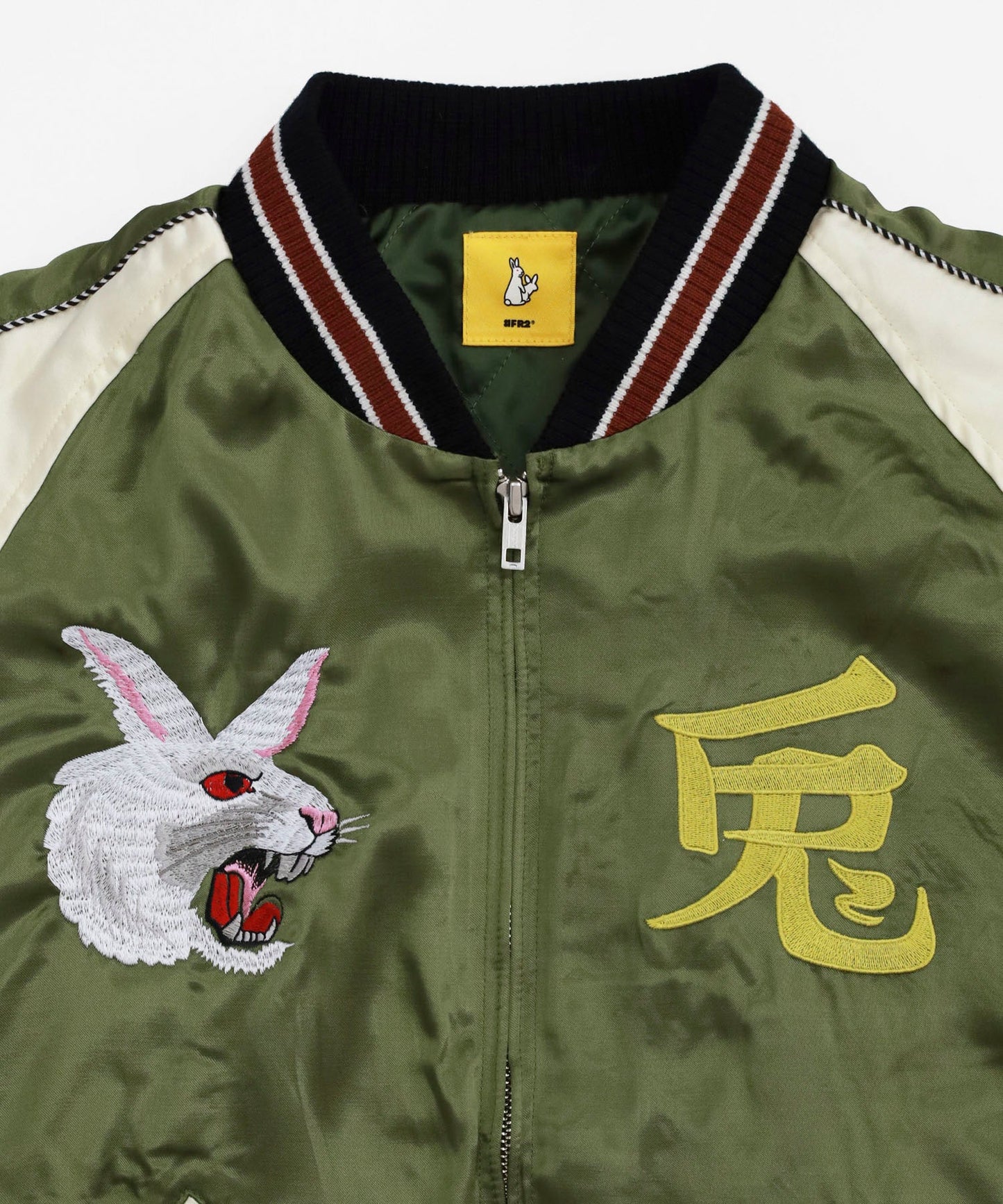 #FR2 頭狂色情兎 SOUVENIR JACKET-KHAKI