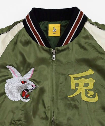 #FR2 頭狂色情兎 SOUVENIR JACKET-KHAKI
