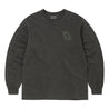 THIS IS NEVER THAT SPIRAL LOGO L/S TEE-CHARCOAL
