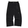 NINE POINT NINE SPIRAL LASER PANTS-BLACK