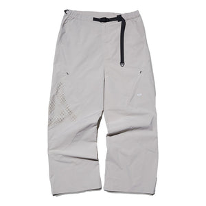 NINE POINT NINE SPIRAL LASER PANTS-IVORY