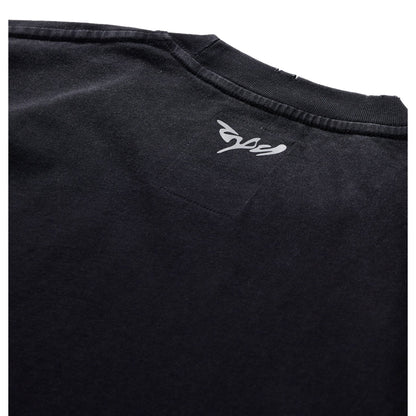 NINE POINT NINE SPIRAL LOGO TEE-GREY