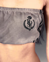 ROSEMAESE SPORTY STRAPLESS MINI TOP-GREY