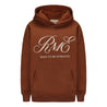 ROSEMAESE STREET MODE HOODIE-BROWN