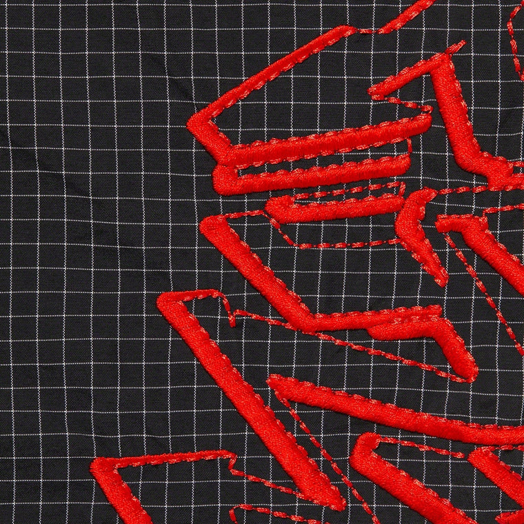 SUPREME SUPPORT NYLON RIPSTOP PANT-BLACK