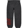 SUPREME SUPPORT NYLON RIPSTOP PANT-BLACK
