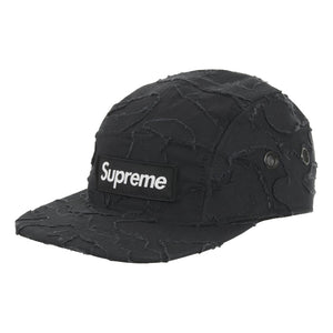 SUPREME LAYERED CAMO CAMP CAP-BLACK
