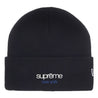 SUPREME NEW ERA CLASSIC LOGO SHOP BEANIE-BLACK/NAVY