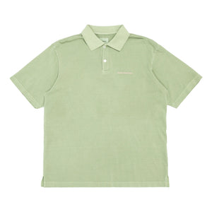 THIS IS NEVER THAT T-LOGO S/S JERSEY POLO-OLIVE