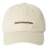 THIS IS NEVER THAT T-LOGO CAP-BEIGE