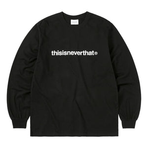 THIS IS NEVER THAT T-LOGO L/S TEE-BLACK