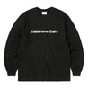 THIS IS NEVER THAT T-LOGO L/S TEE-BLACK