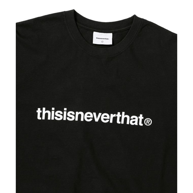 THIS IS NEVER THAT T-LOGO L/S TEE-BLACK