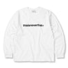 THIS IS NEVER THAT T-LOGO L/S TEE-WHITE