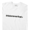 THIS IS NEVER THAT T-LOGO L/S TEE-WHITE