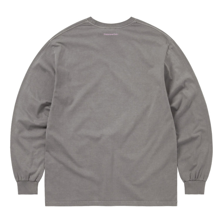 THIS IS NEVER THAT T-LOGO L/S TEE-DARK GREY