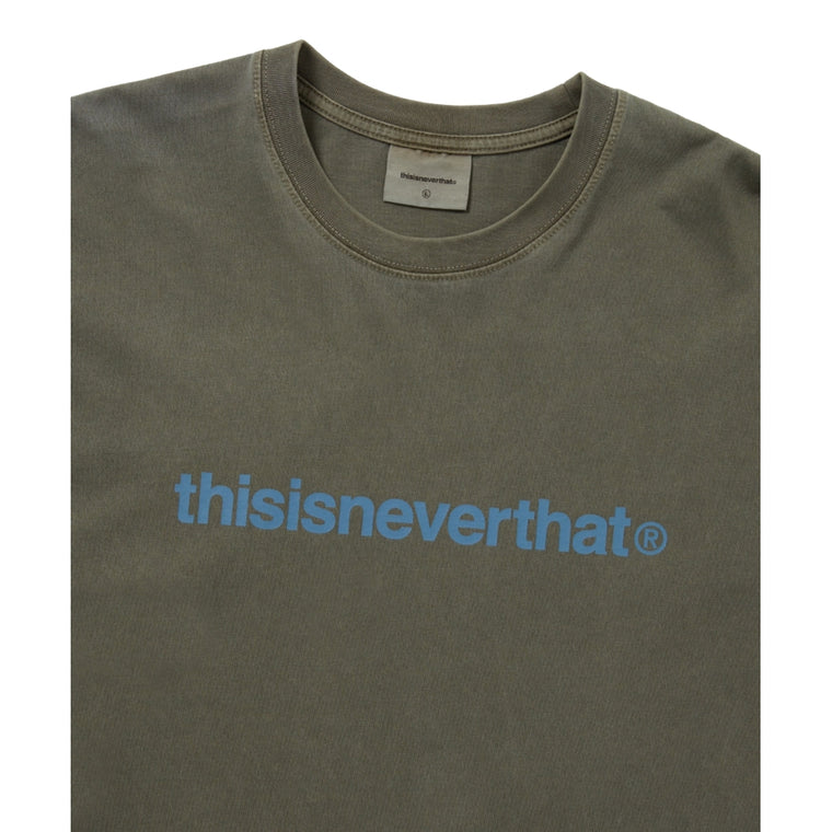 THIS IS NEVER THAT T-LOGO L/S TEE-MUD