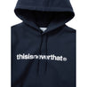 THIS IS NEVER THAT T-LOGO LT HOODIE-NAVY
