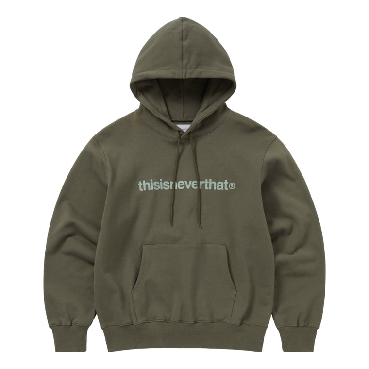 THIS IS NEVER THAT T-LOGO LT HOODIE-OLIVE