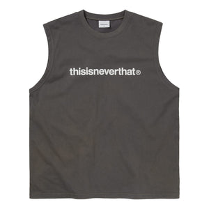 THIS IS NEVER THAT T-LOGO SLEEVELESS-CHARCOAL