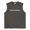 THIS IS NEVER THAT T-LOGO SLEEVELESS-CHARCOAL