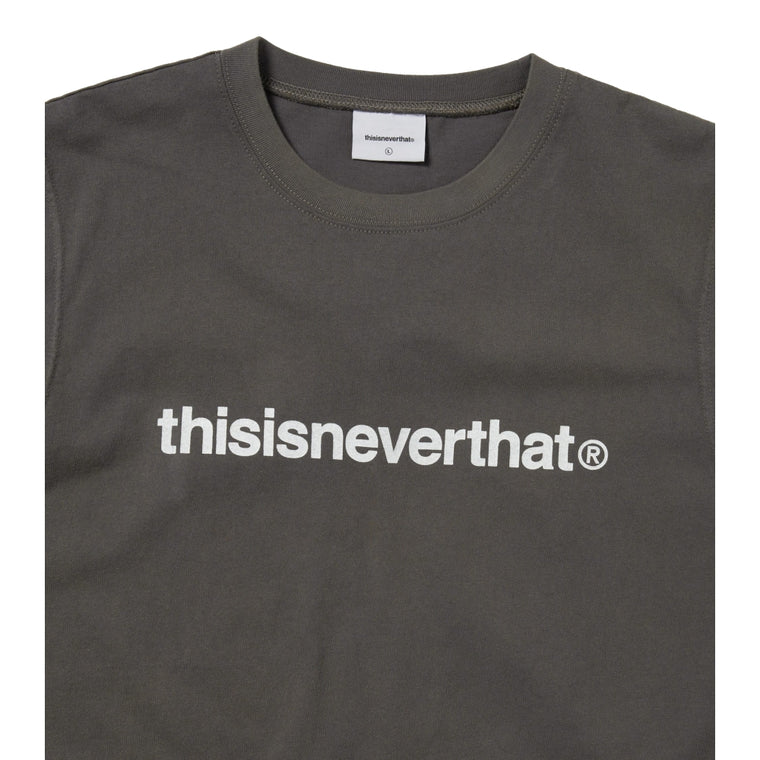 THIS IS NEVER THAT T-LOGO SLEEVELESS-CHARCOAL