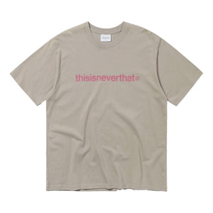 THIS IS NEVER THAT T-LOGO TEE-DEEP BEIGE