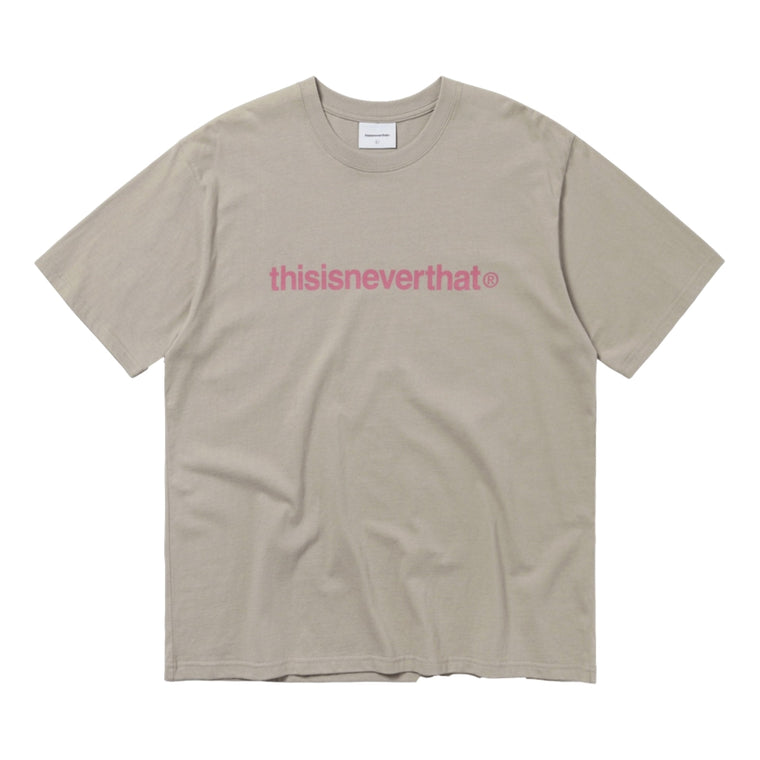 THIS IS NEVER THAT T-LOGO TEE-DEEP BEIGE
