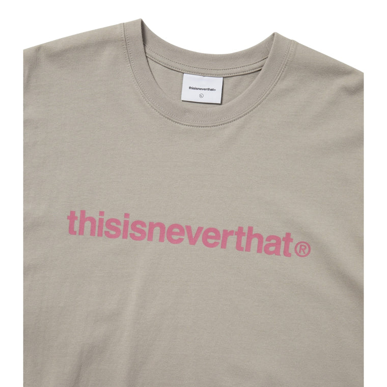 THIS IS NEVER THAT T-LOGO TEE-DEEP BEIGE