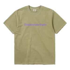 THIS IS NEVER THAT T-LOGO TEE-LIGHT MOSS