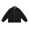 NEUTRAL SOCIETY TAILORED COACH JACKET-BLACK