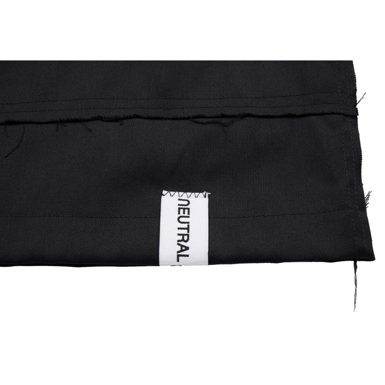 NEUTRAL SOCIETY TAILORED COACH JACKET-BLACK