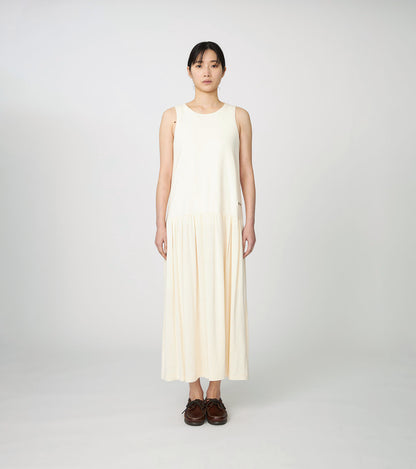 Nanamica TANK TOP DRESS-BLUE