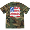 SUPREME TARGET TEE-WOODLAND CAMO