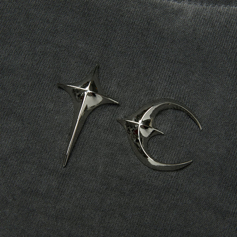 THUG CLUB TC BASIC T-SHIRT-CHARCOAL