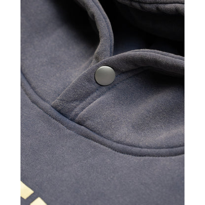 TEAMJOINED JOINED® ARCH LOGO OVERSIZED HOODIE-DARK BLUE