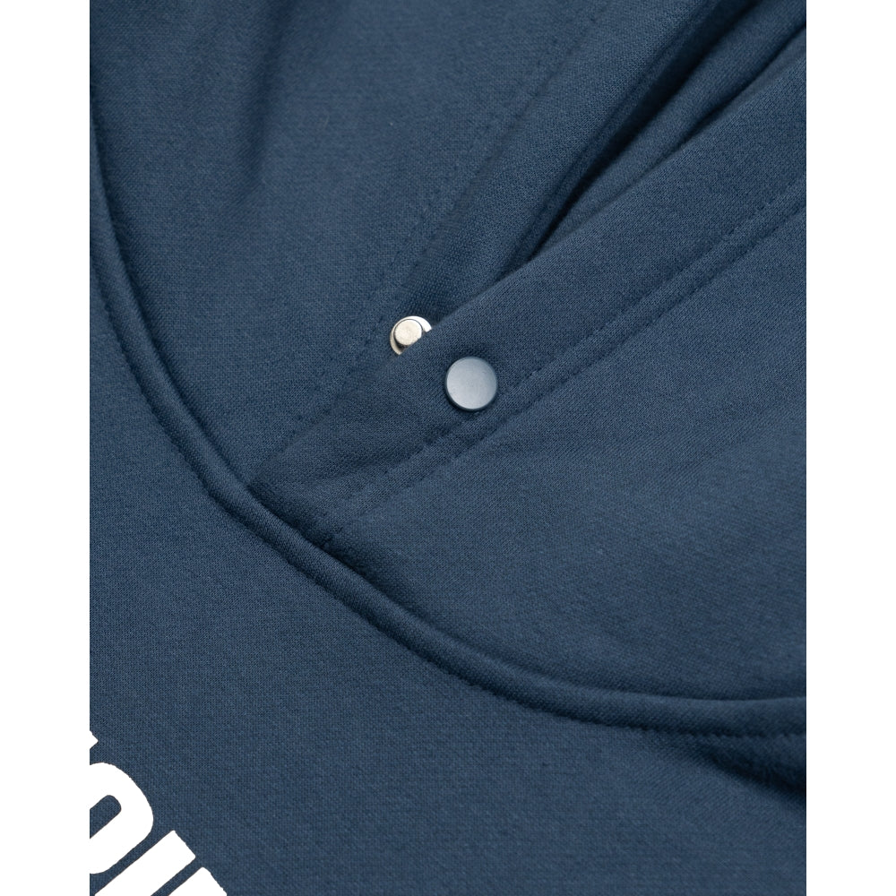 TEAMJOINED JOINED® LOGO FLEECE OVERSIZED HOODIE-DARK BLUE
