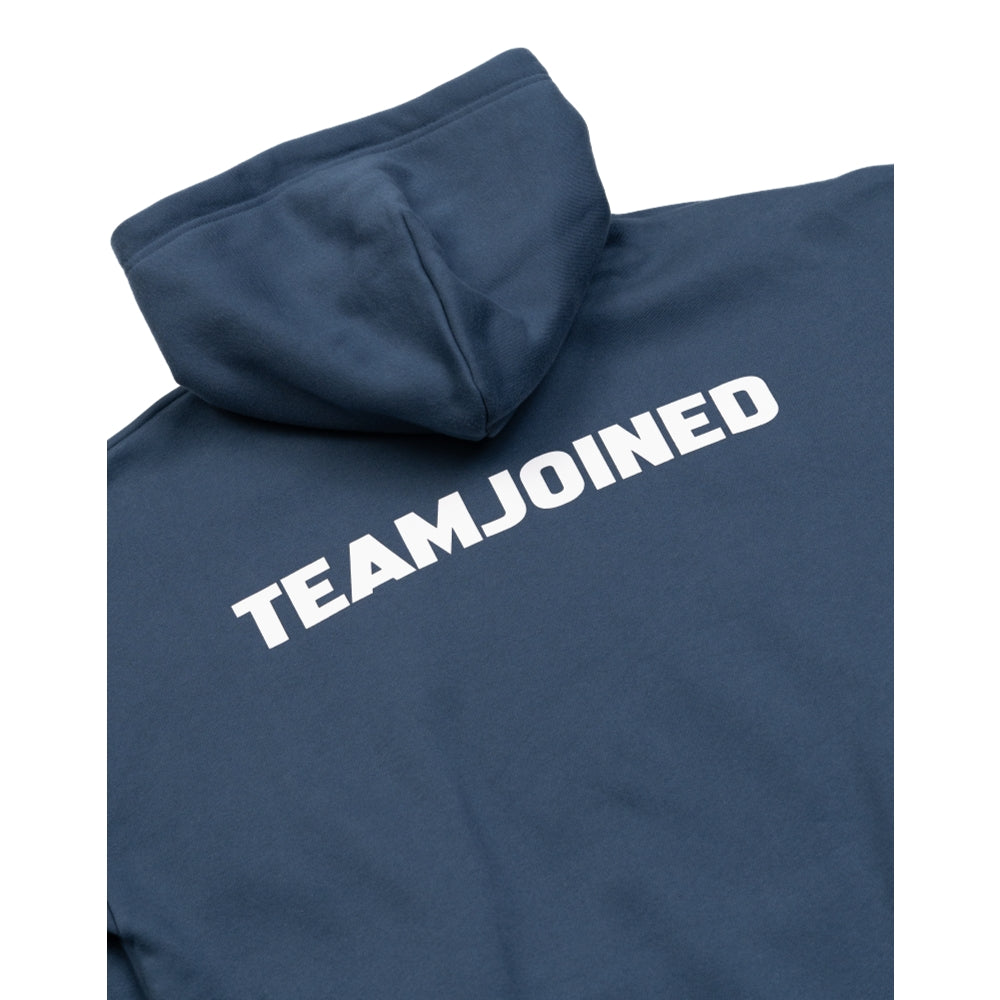Joinen Merch TEAMJOINED JOINED® LOGO FLEECE OVERSIZED HOODIE-DARK BLUE - Popcorn Store