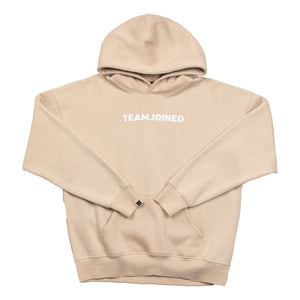 TEAMJOINED JOINED® LOGO FLEECE OVERSIZED HOODIE-KHAKI