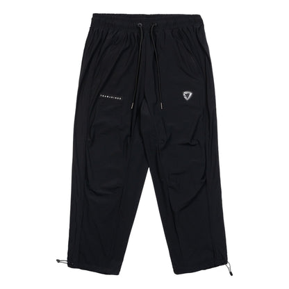 TEAMJOINED JOINED® PANELED STRETCH WIDE TROUSERS-BLACK