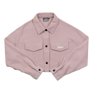 TEAMJOINED JOINED® WOMEN WAFFLE POCKET HOODIE-PINK