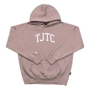 TEAMJOINED TJTC™ FLEECE OVERSIZED HOODIE-DUSTY GREY
